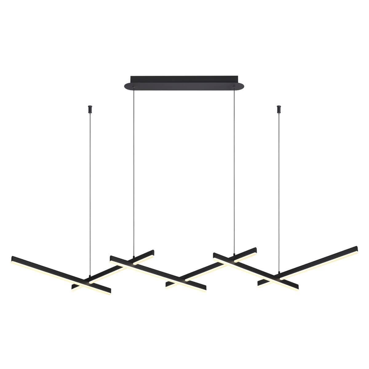 Odeon Light 3890/85L ODL20 34 черный/металл Подвесной светильник LED 4000K 85W 220V RUDY