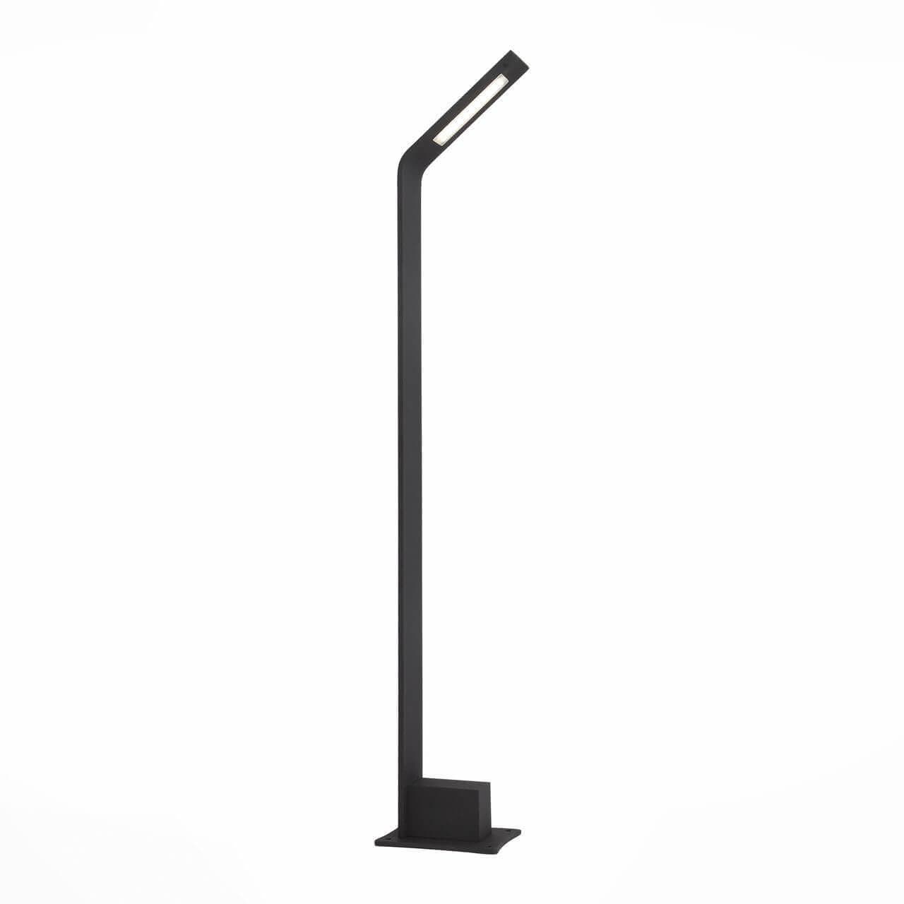 ST LUCE SL094.445.01 Светильник уличный наземный Черный/Черный LED 1*4W — миниатюра 2