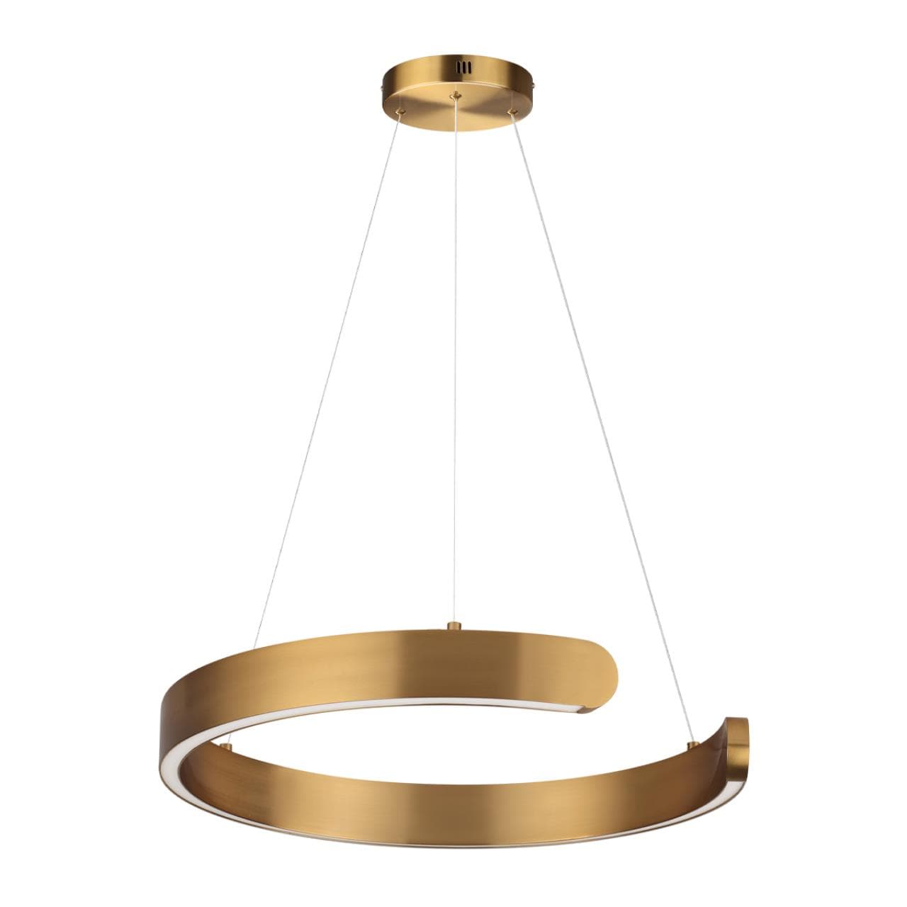 Lumion 6535/28L LEDIO LN23 019 латунь Светильник подвесной LED 28W 3000-6000K 1240Лм 220V INDIE