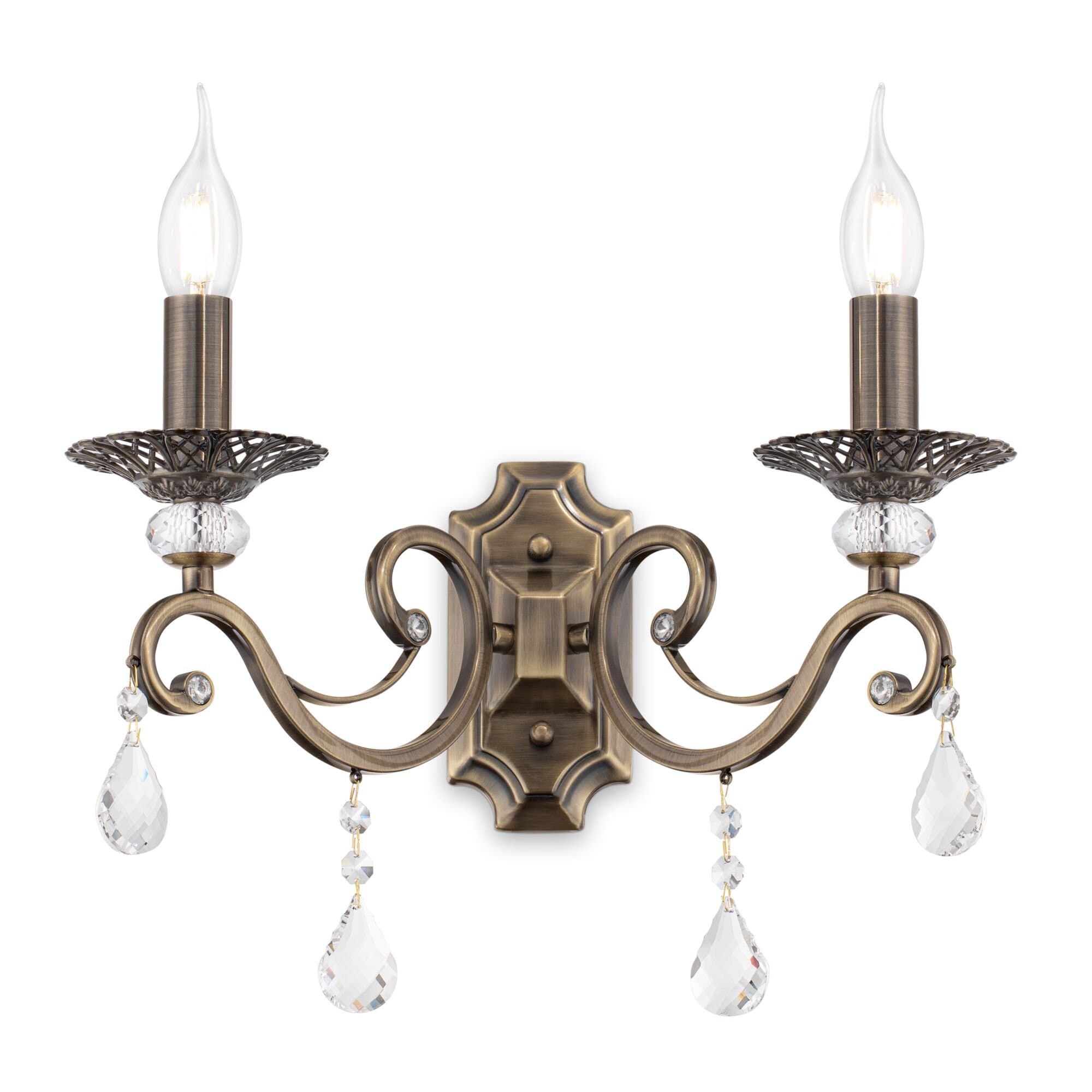 Maytoni Royal Classic Grace Латунь Бра 2xE14 60W RC247-WL-02-R — миниатюра 3