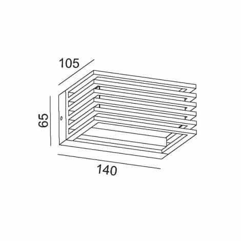 Lucide MALTA-LED Черный Бра 15800/05/30 — миниатюра 5