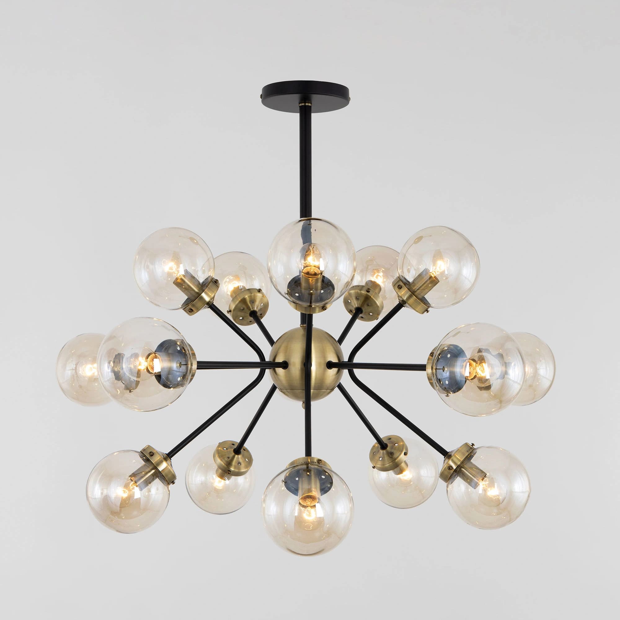 Citilux CL105355 Планета Черн+Дымч. Люстра — миниатюра 3