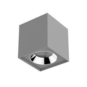 Varton Светодиодный светильник DL-02 Cube накладной 150х160 мм 36 Вт 4000 K 35° RAL7045 серый муар V1-R0-H0360-20000-2003640