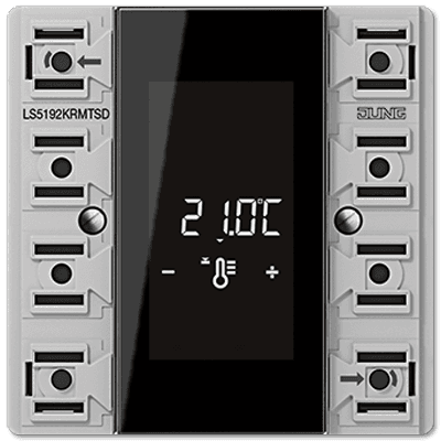 JUNG KNX Контроллер-дисплей комнатный , компактный 2гр LS5192KRMTSD