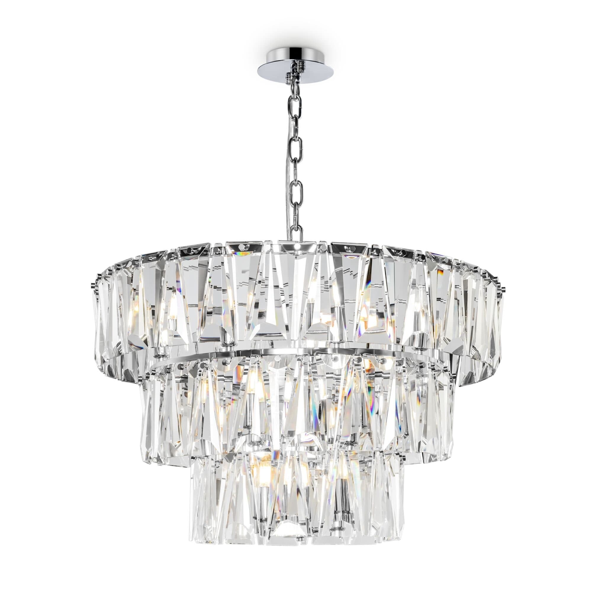 Maytoni Modern Puntes Хром Подвесной светильник MOD043PL-18CH — миниатюра 2