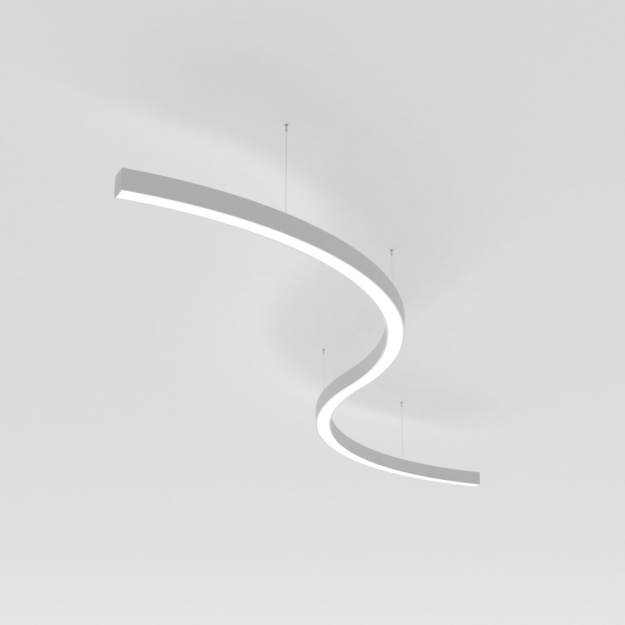 Arlight Светильник SP-LINE-HANG ARC-S3535-D1500-124W Warm3000 (WHITE, 230V) ( Металл) 034054(1) — миниатюра 1