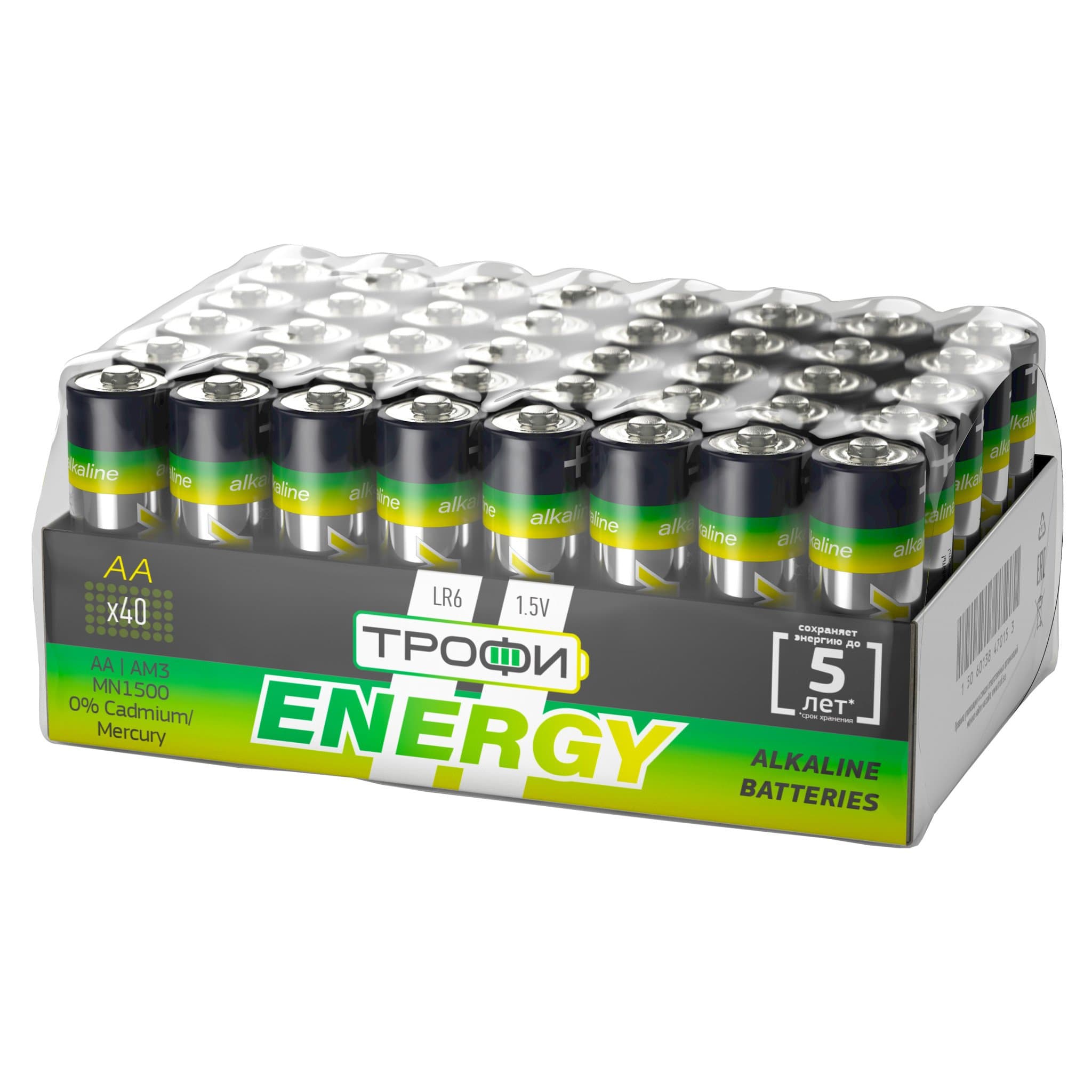 ЭРА Элемент питания  Трофи LR6-40 bulk ECO Б0027815