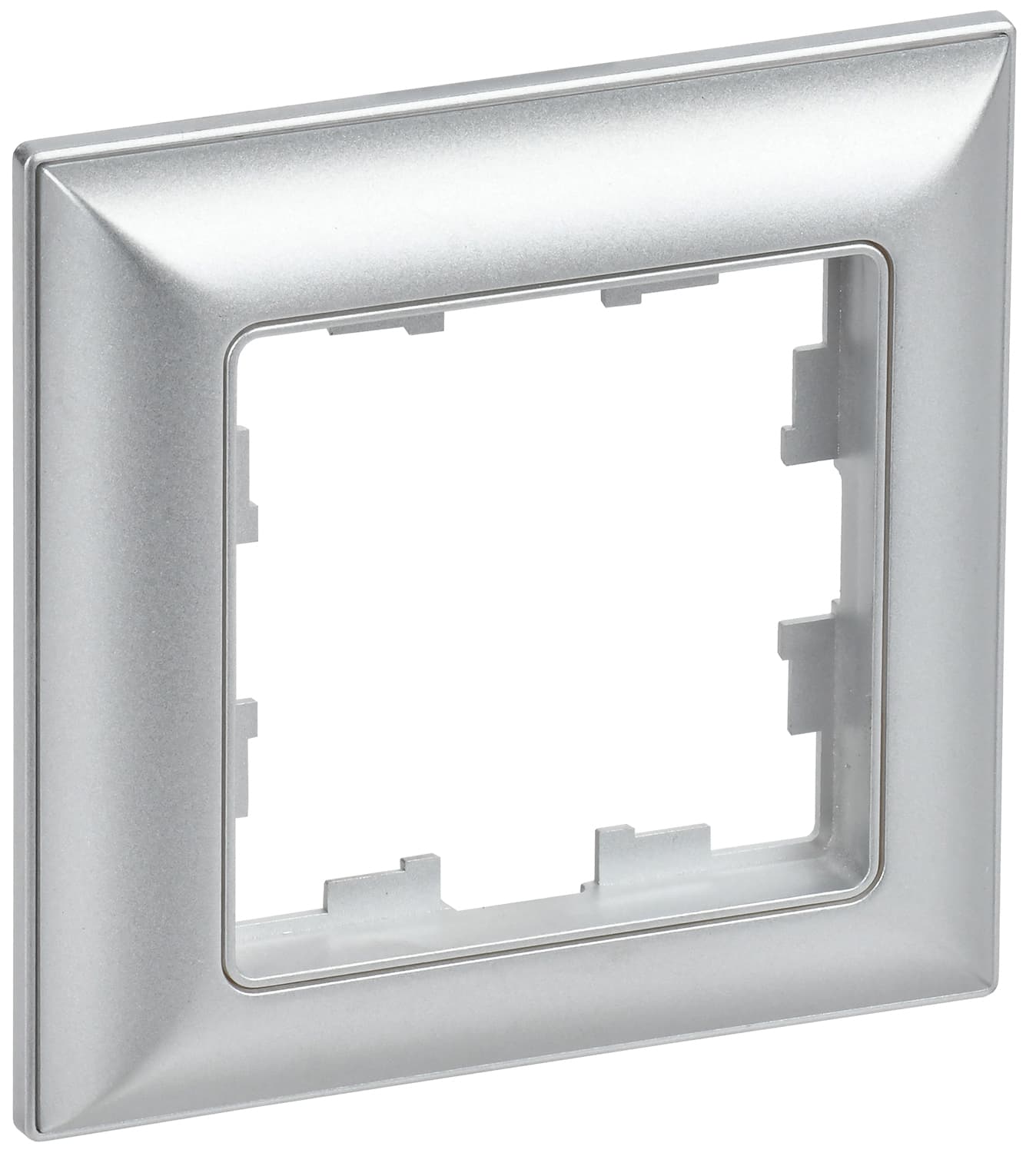 IEK BRITE DECOR Алюминий 3D-форма Рамка 1-м РУ-1-Бр