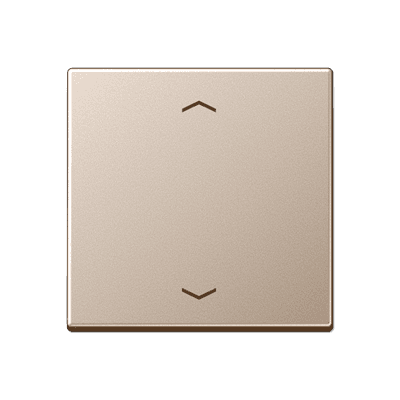 JUNG Клавиша для KNX кнопки, 1 группа, символы стрелки дюропласт шампань A101PCH