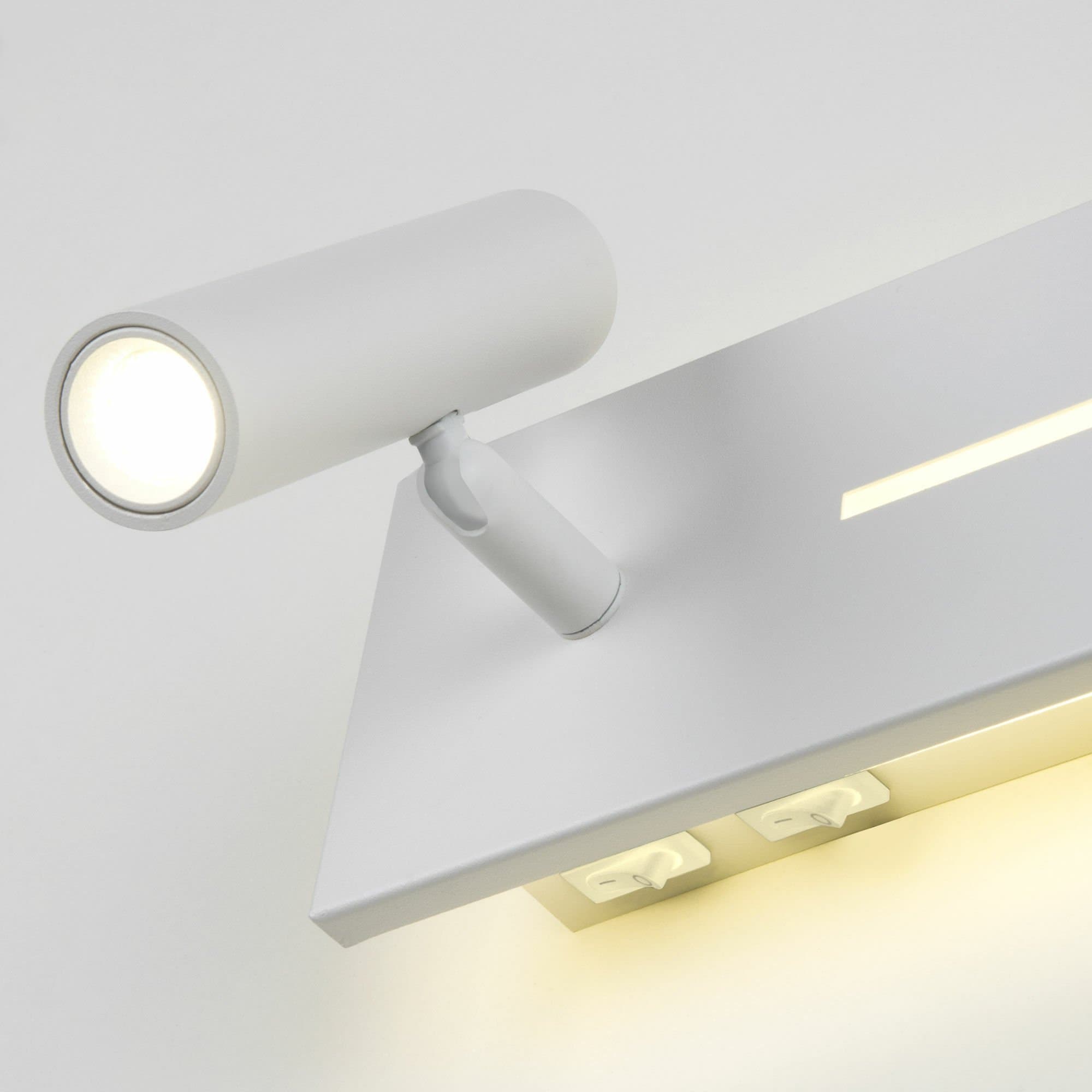 Elektrostandard MRL LED 1117 / Светильник настенный светодиодный Tuo LED белый a058494 — миниатюра 2