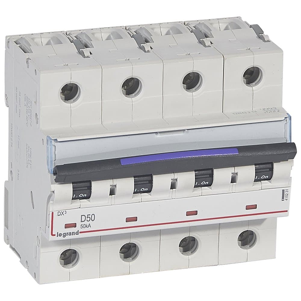 Legrand DX3 Автоматический выключатель 50кА 50А 4P D 410231