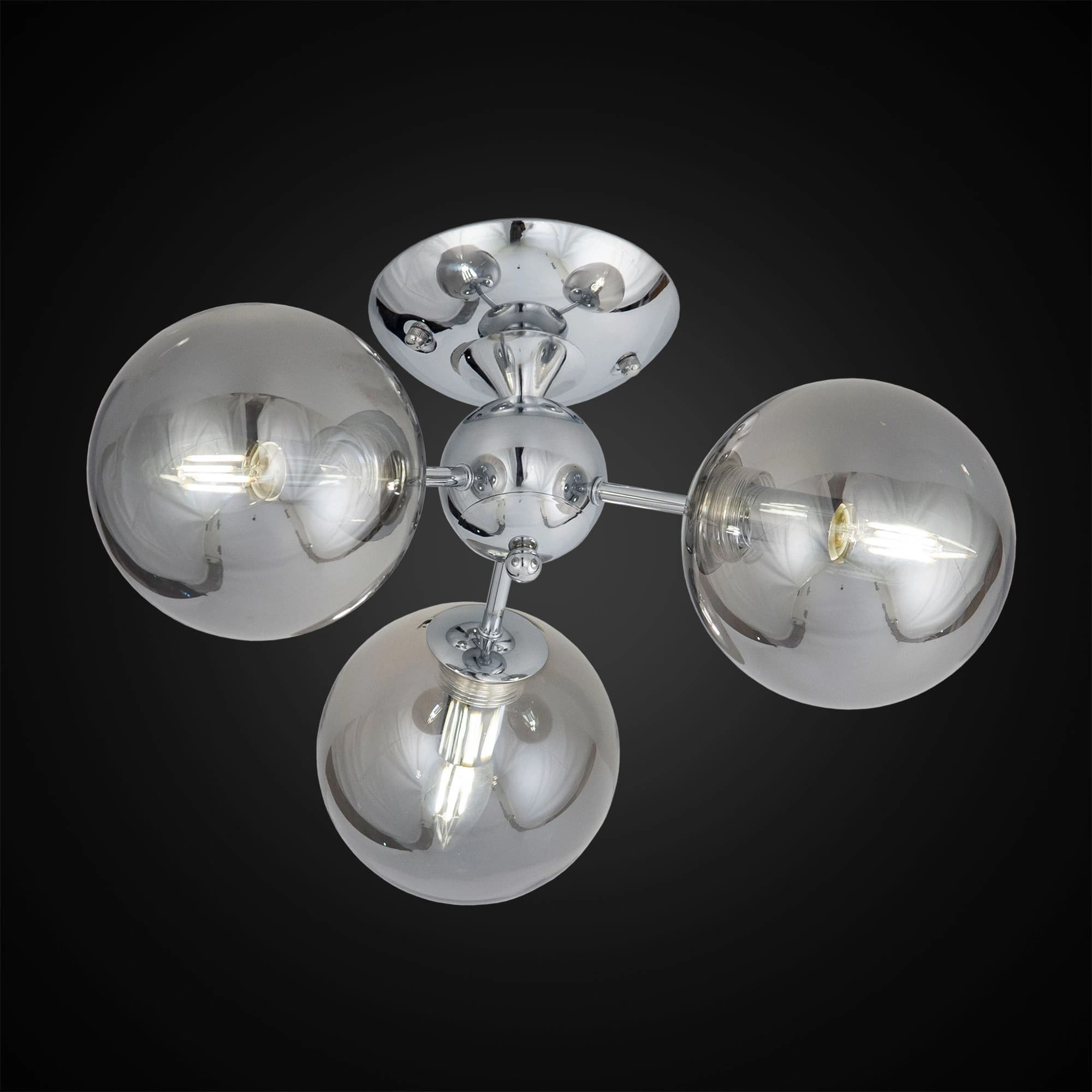 Citilux CL102130 Томми Хром+Дымч. Люстра — миниатюра 2