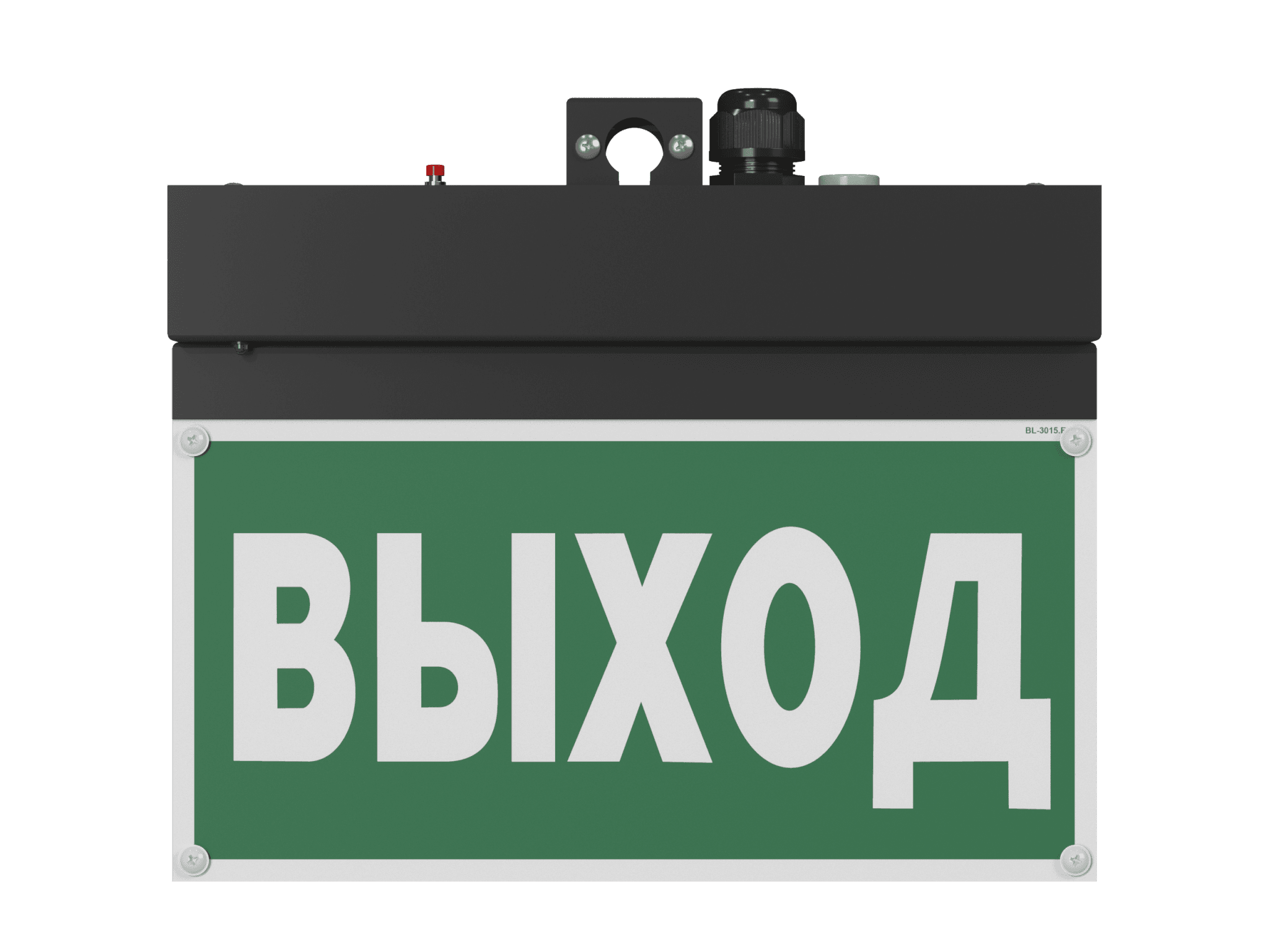Белый свет Световой указатель BS-NEXTRINO-71-S1-INEXI2 Black a16741 — миниатюра 3