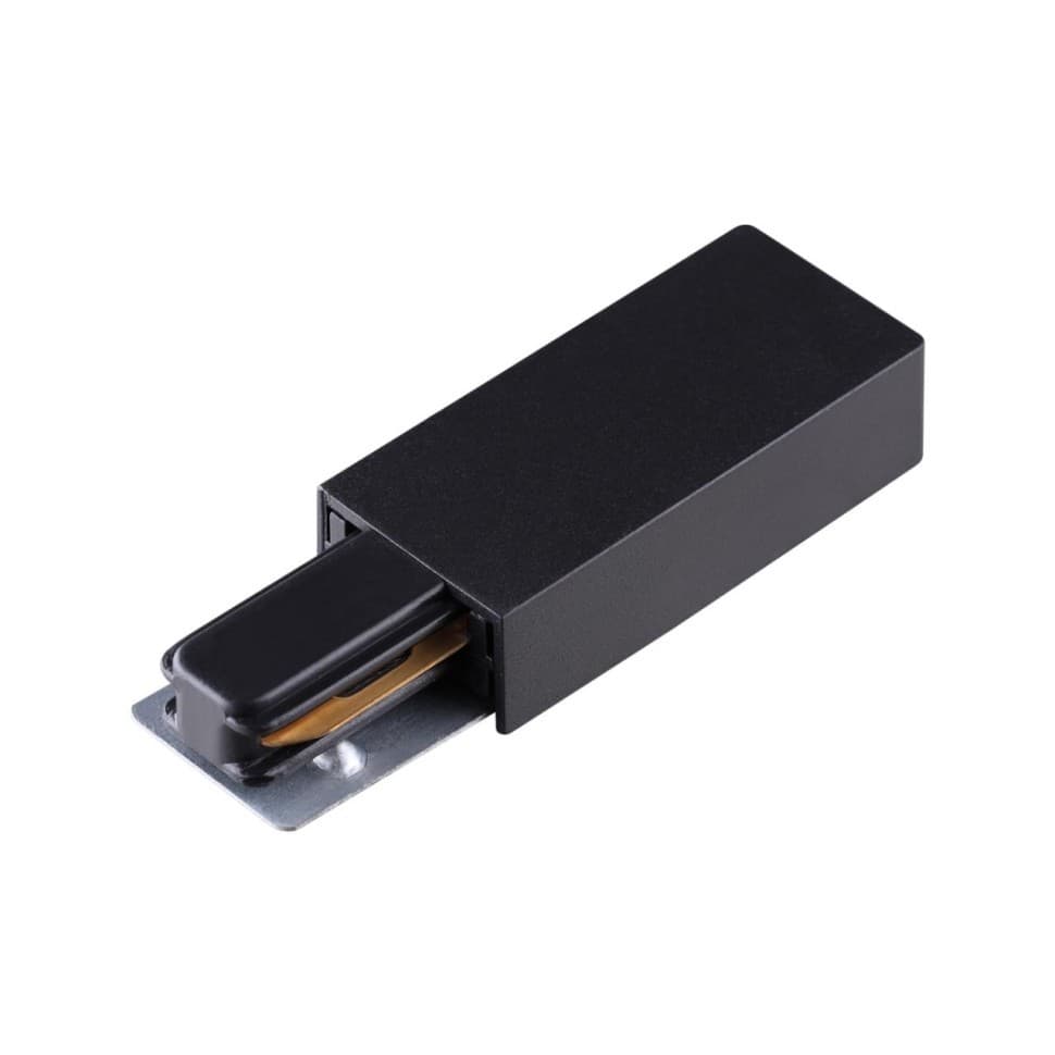 Novotech 135148 PORT NT22 черный Токопровод для однофазного двухжильного шинопровода IP20 220V