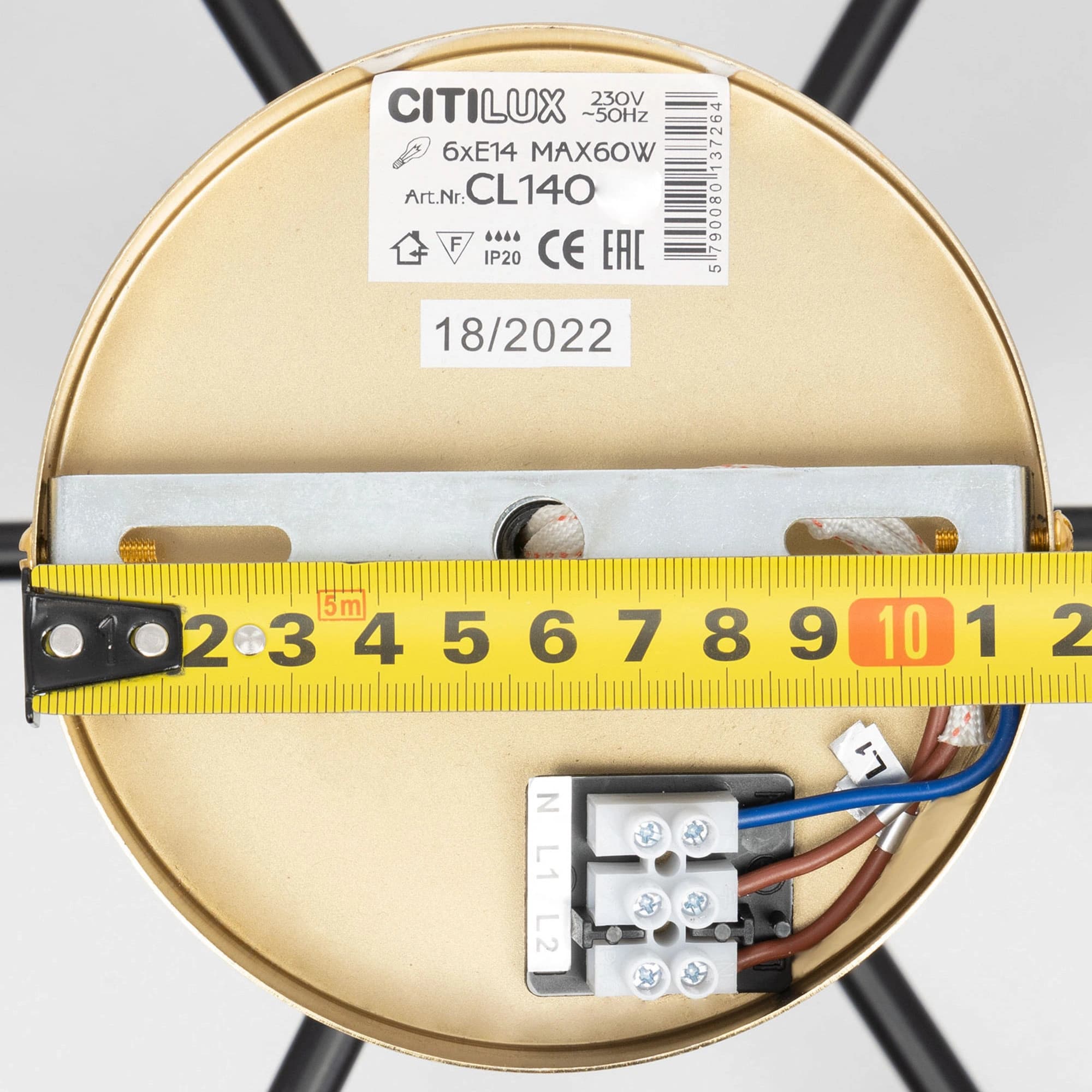 Citilux CL140181 Бертон Бронза+Черный Люстра — миниатюра 15