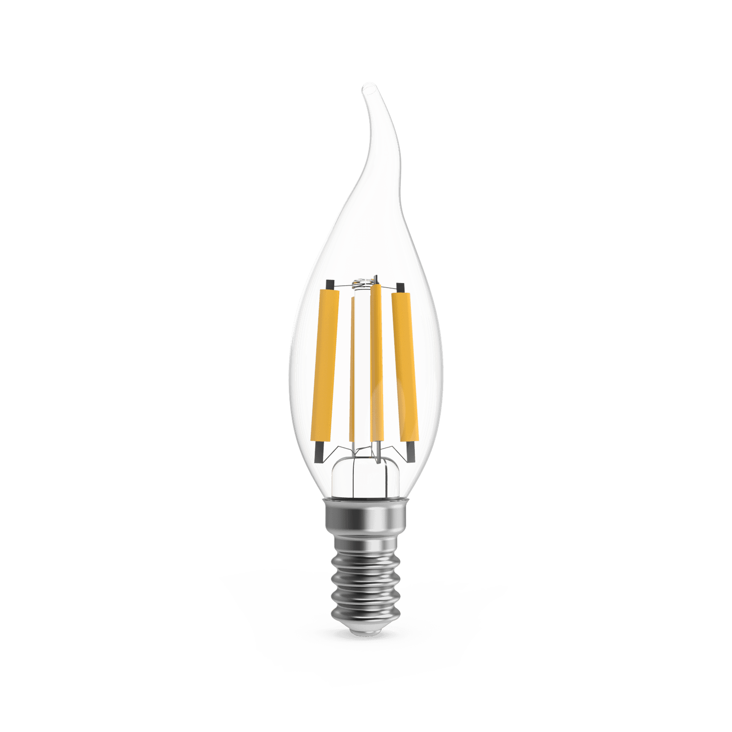 Gauss Лампа Filament Свеча на ветру 13W 1100lm 2700К Е14 LED 1/10/50 104801113 — миниатюра 8