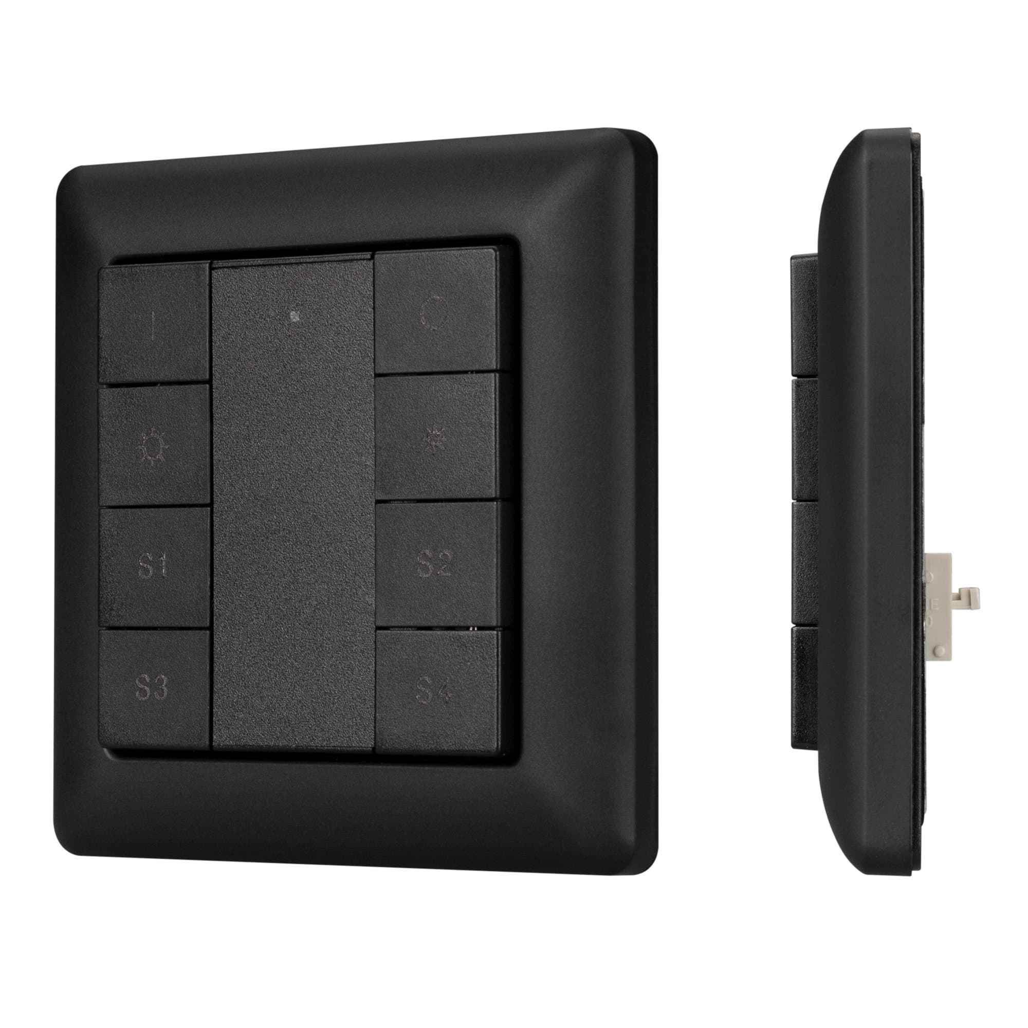 Arlight INTELLIGENT Панель DALI-223-1G-4S-IN-BLACK (BUS) (INTELLIGENT -) 029243 — миниатюра 1