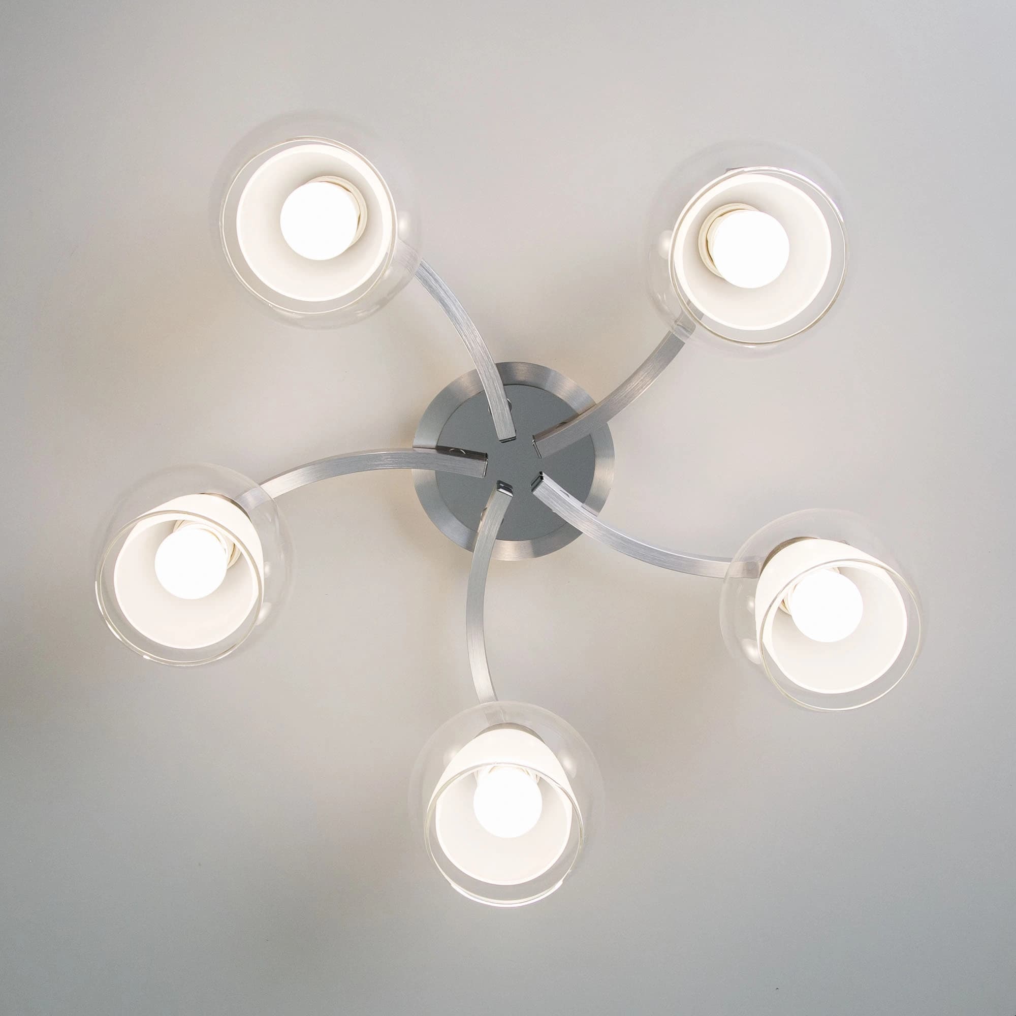 Citilux CL152157 Кристи Алюм.+Хром Люстра — миниатюра 6