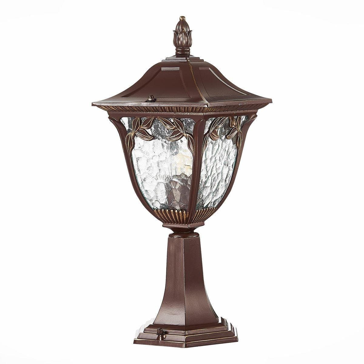 ST Luce SL083.705.01 Светильник уличный наземный Кофейный/Кофейный, Прозрачный E27 1*60W — миниатюра 1