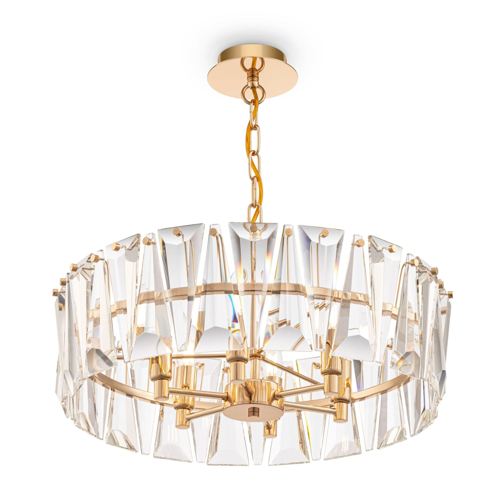 Maytoni Modern Puntes Золото Подвесной светильник MOD043PL-06G — миниатюра 2