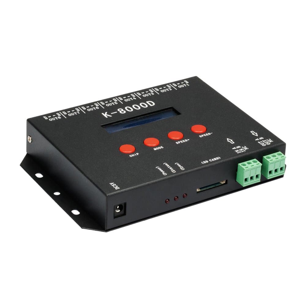 Arlight Контроллер DMX K-8000D (4096 pix, SD-card) (IP20 Металл, 1 год) 019070