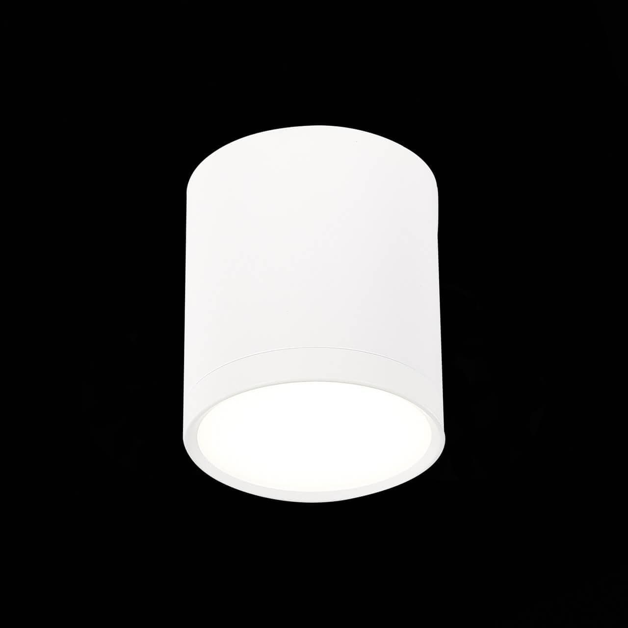 ST Luce ST113.542.05 Светильник потолочный Белый LED 1*5W 4000K 390Lm Ra>80 120° IP20 D68xH75 170-240V — миниатюра 2