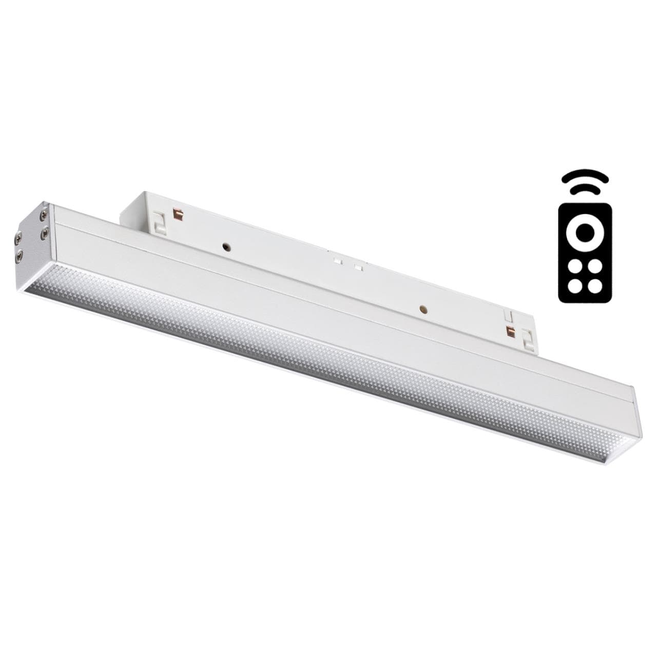 Novotech 358617 SHINO NT21 000 белый Трековый низковольтный св-к диммируемый с ДУ, со сменой цв.температуры IP20 LED 3000~6500К 12W 48V FLUM