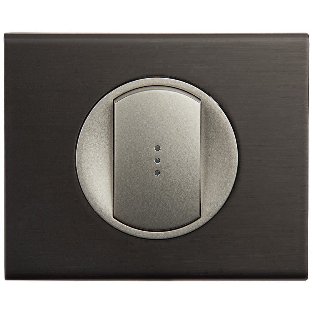 Legrand Celiane2 Черный никель Рамка 1-я (2 мод) 069031 — миниатюра 6