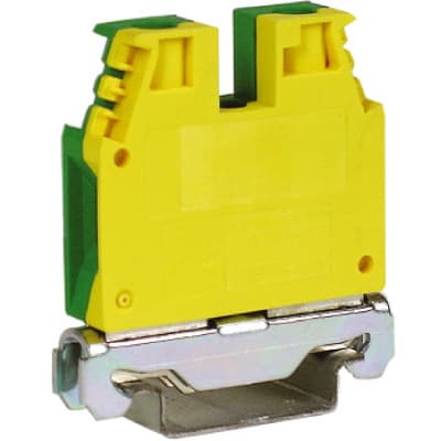 DKC TEC.10/O, зажим для заземления желт.зелен 10 кв.мм