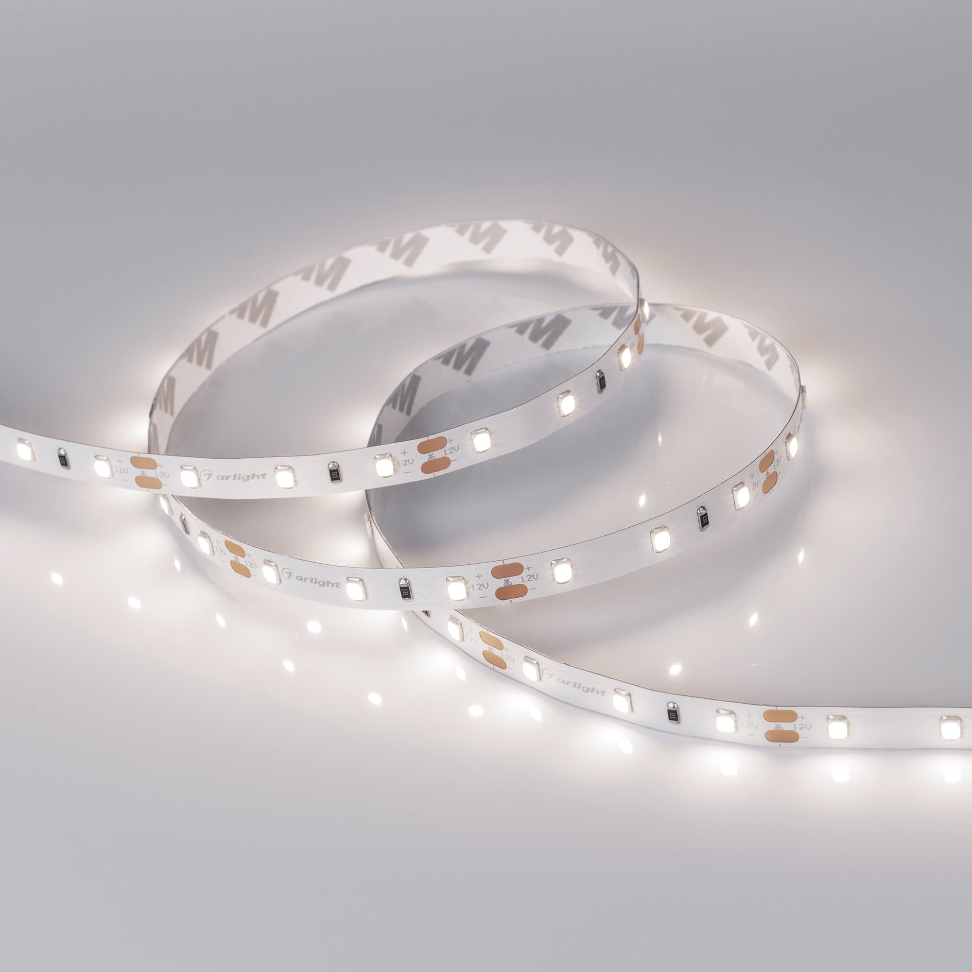 Arlight Светодиодная лента RT-A60-8mm 12V Day4000 CRI98 (4.8 W/m, IP20, 2835, 5m) (Открытый) 021419(2) — миниатюра 4