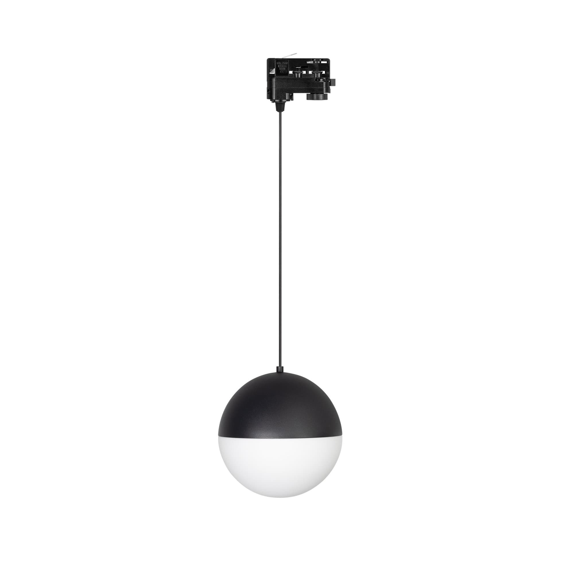 Arlight Светильник LGD-EMISFERO-TRACK-HANG-4TR-R150-11W Warm3000 (BK, 170 deg, 230V) (IP20 Металл, 3 года) 035938 — миниатюра 1