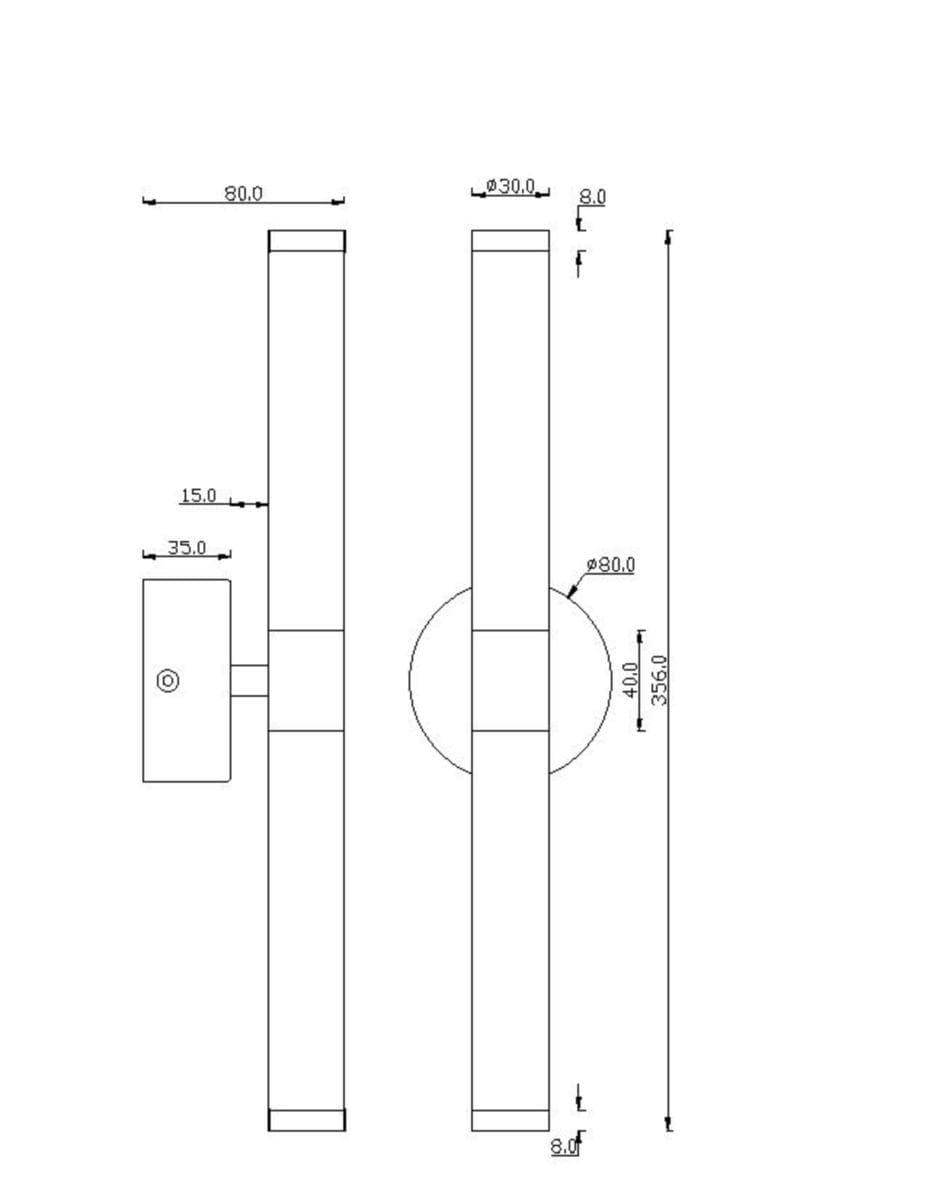 Maytoni Technical Золото Бра MOD106WL-L10G3K — миниатюра 10