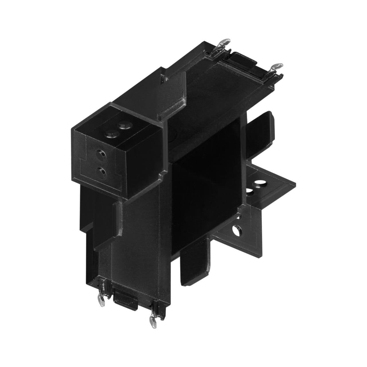 Novotech 135282 SHINO NT24 180 черный Соединитель «Г» токопроводящий для шинопровода в ГКЛ (для арт.135197; 135199) IP20 48V SMAL