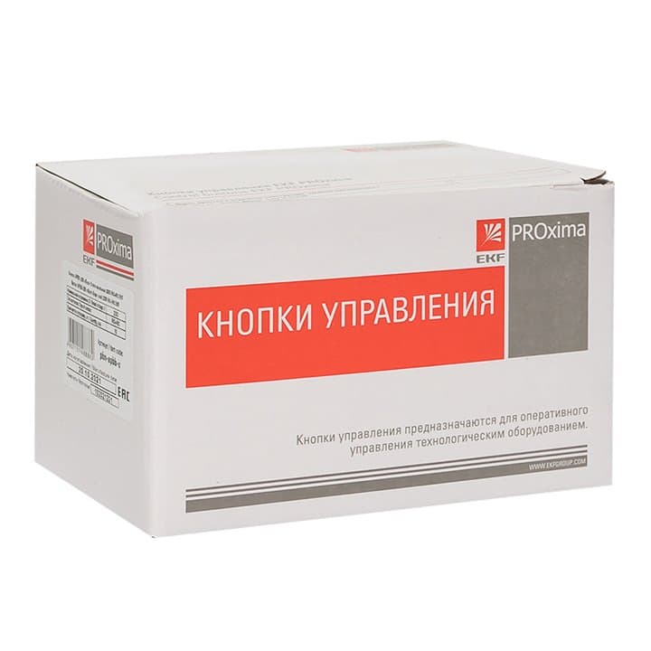 EKF PROxima Кнопка APBB-22N "Пуск-Стоп" овальная 220В NO+NC — миниатюра 2