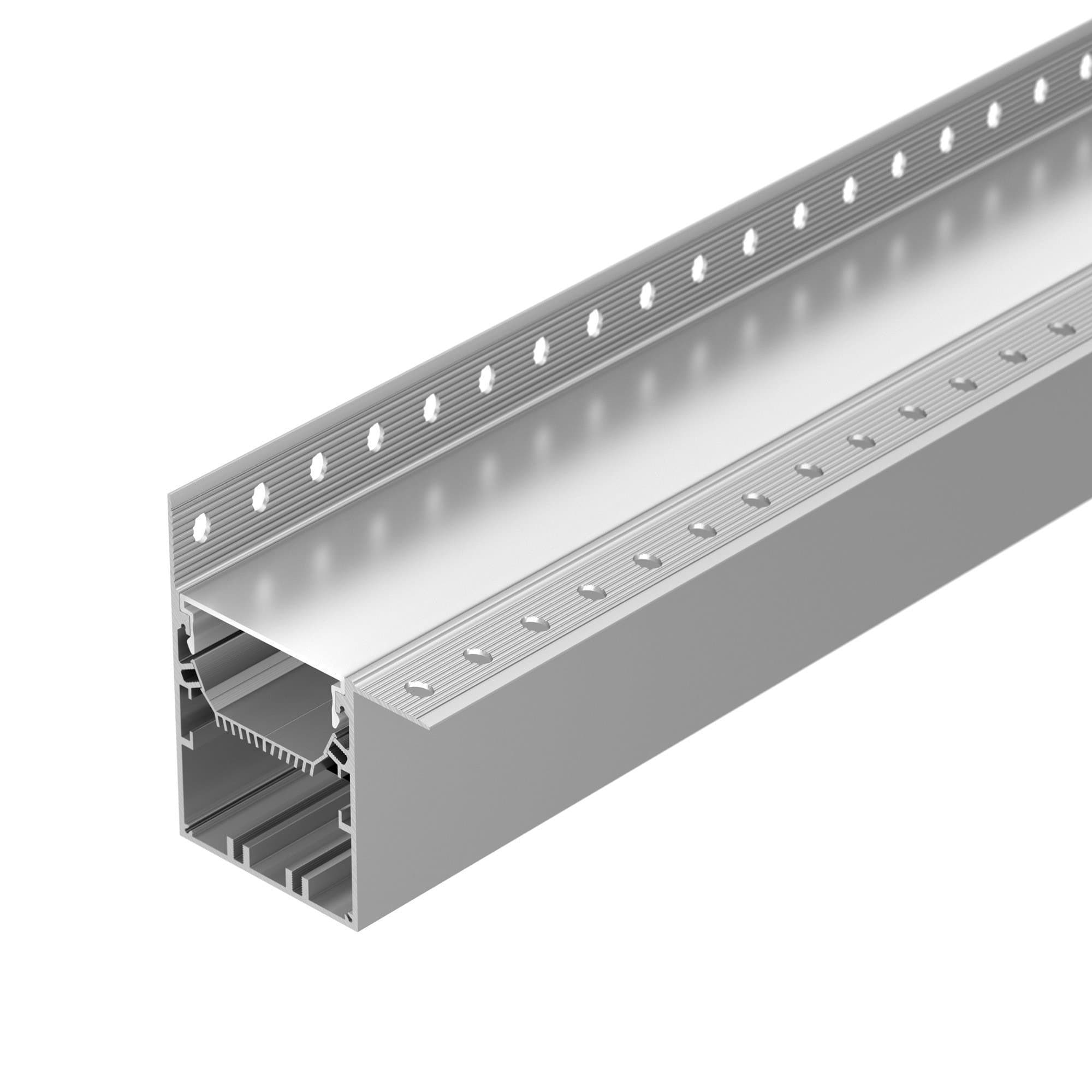Arlight Профиль SL-LINIA55-FANTOM-EDGE-2000 ANOD (Алюминий) 027162 — миниатюра 1