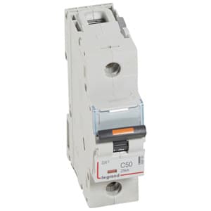 Legrand DX3 Автоматический выключатель 1P 50A (С) 25кА 409760 — миниатюра 2