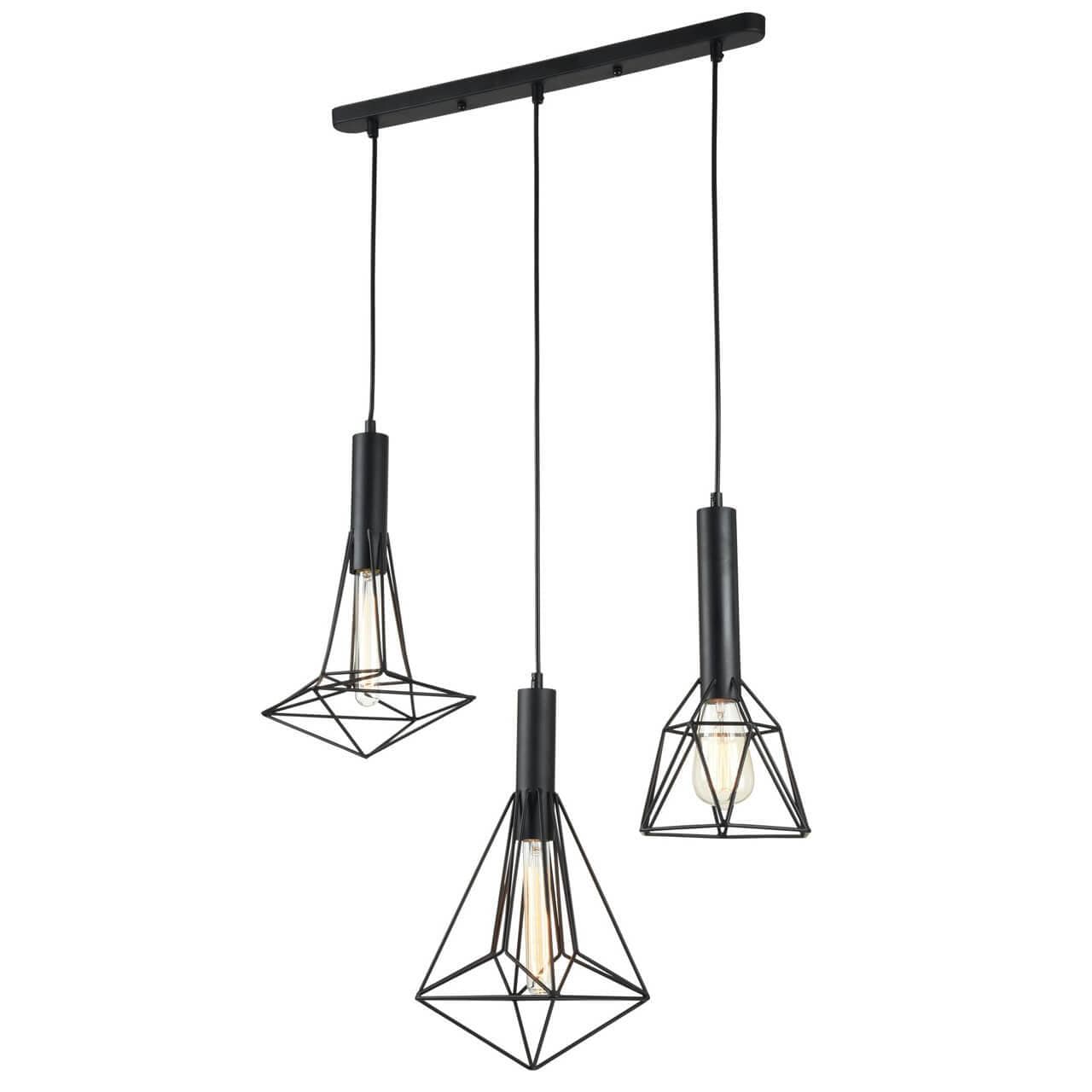Maytoni Loft Spider Черный Подвес 3xE27 60W T021-03-B