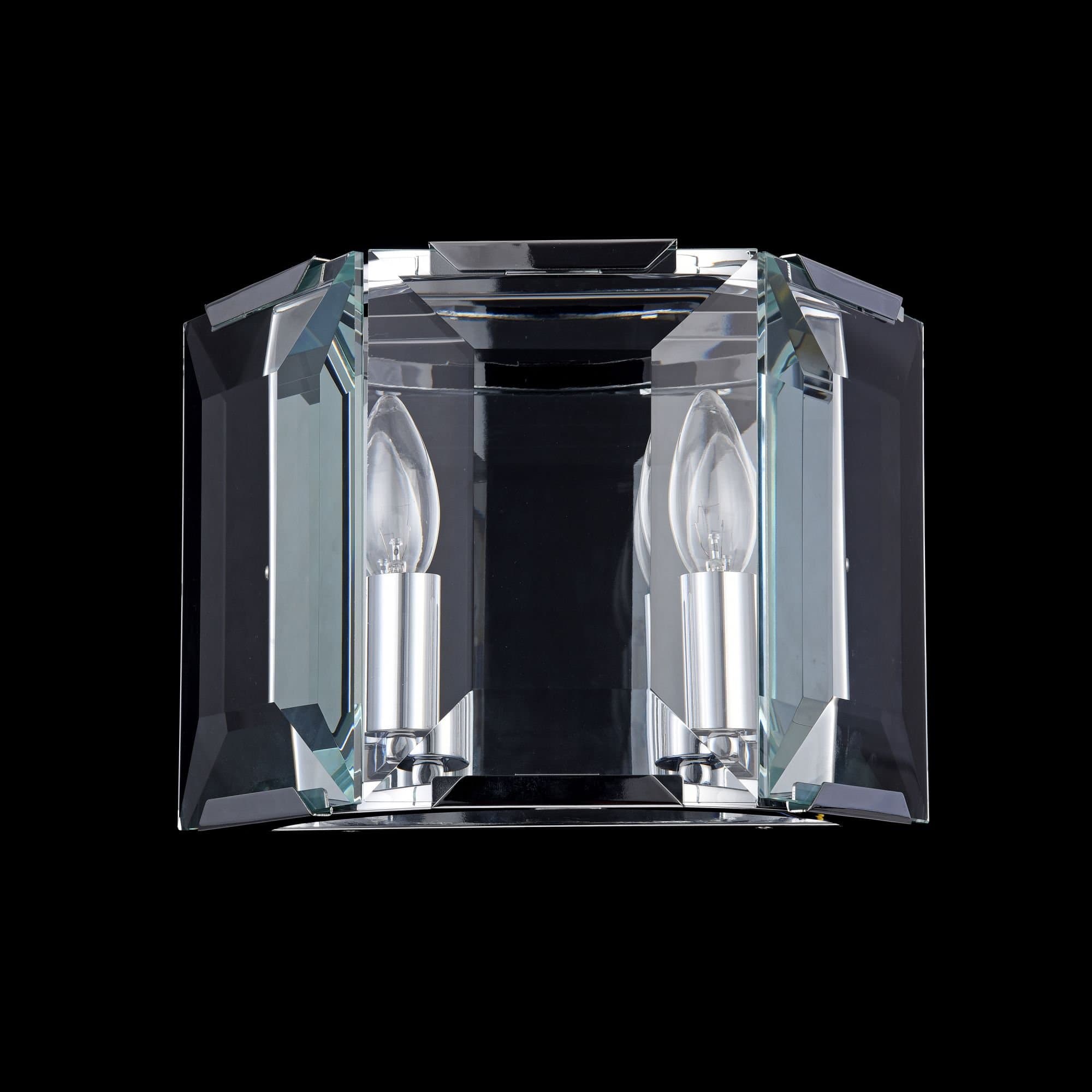 Maytoni Modern Cerezo Никель Бра 2xE14 40W MOD202WL-02N — миниатюра 4