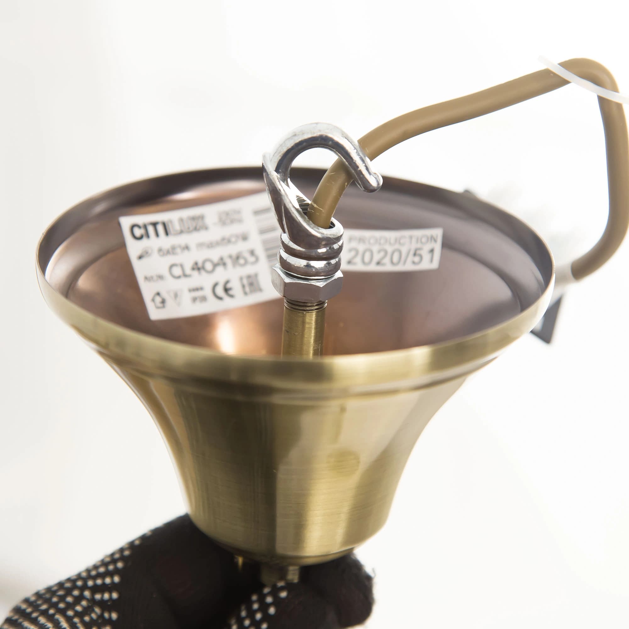 Citilux CL404163 Кармен Люстра — миниатюра 14