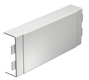 OBO Bettermann Отвод T-образный кабель-канала WDK 40x110 мм, ПВХ белый 6192572 — миниатюра 2