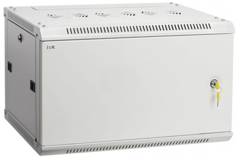 IEK LINEA W ITK Шкаф LINEA W 9U 600x600 мм дверь металл, RAL7035 LWR3-09U66-MF — миниатюра 2