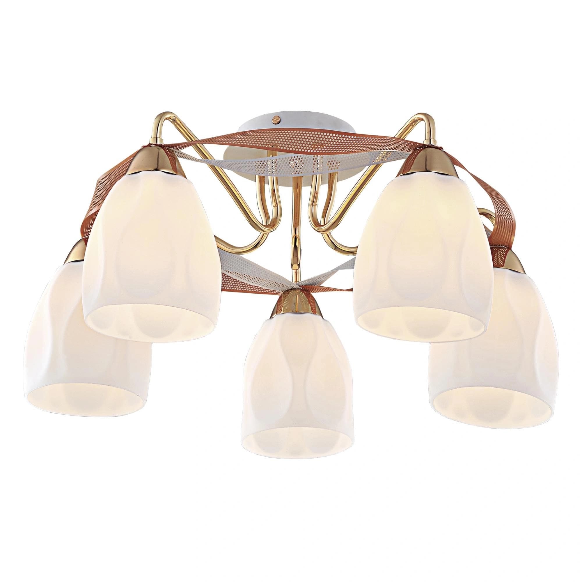 Citilux CL167151 Формула Белый+Золото Люстра — миниатюра 1