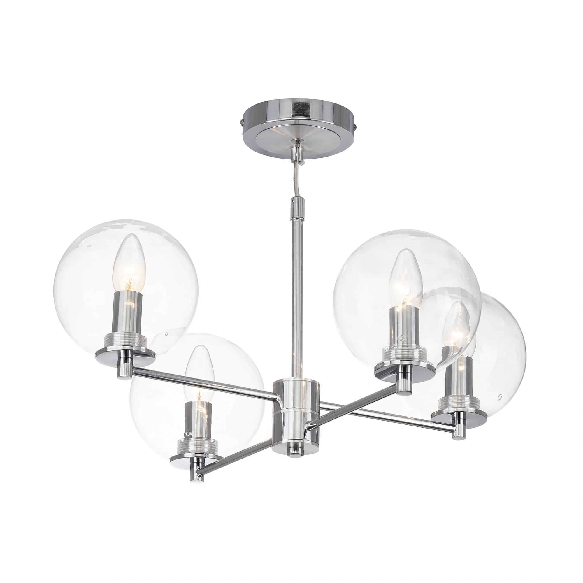 Citilux CL240141 Галлен Хром Люстра — миниатюра 3