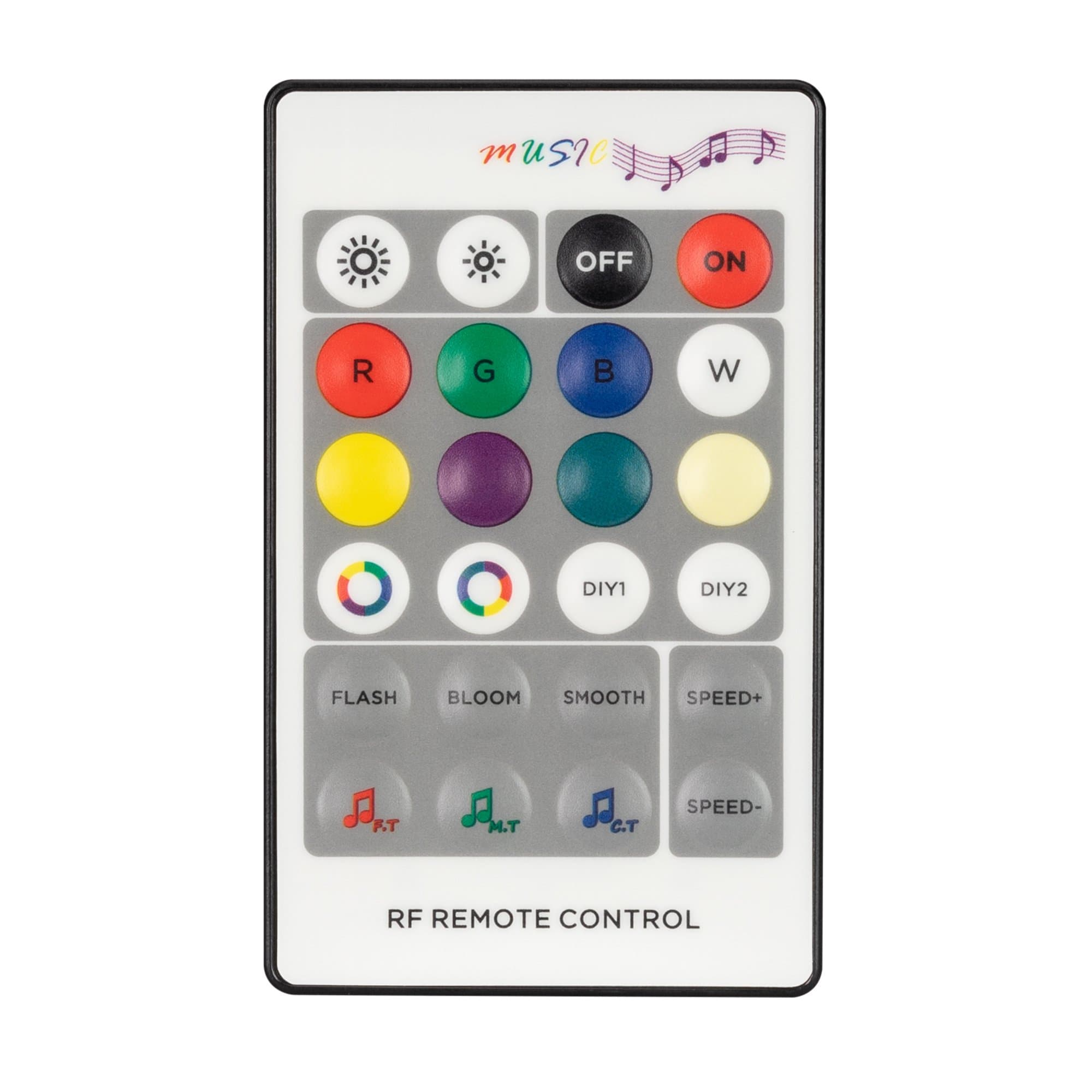 Arlight Аудиоконтроллер ARL-SOUND-RGB/RGBW (12-24V, 4x4A, RF ПДУ 24кн) (IP20 Пластик, 3 года) 034726 — миниатюра 2