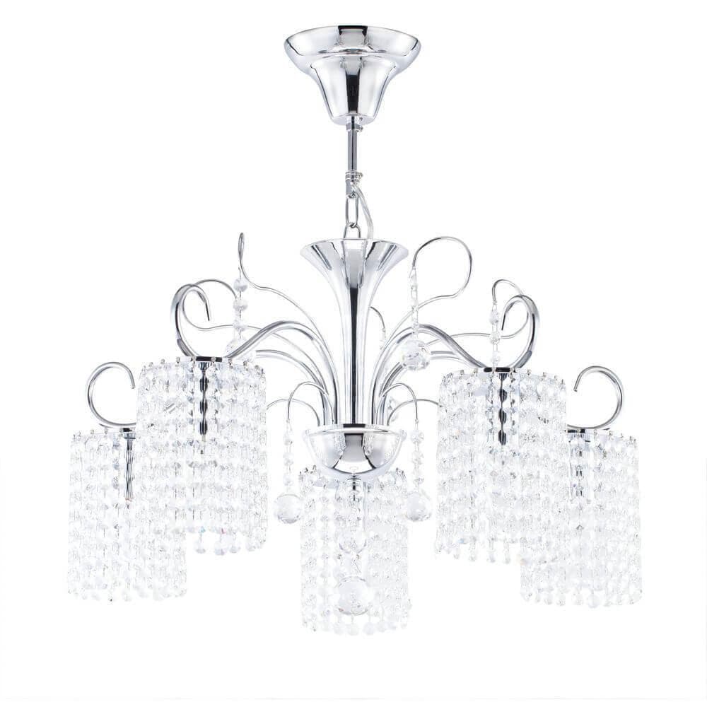 Freya Crystal Leona Хром Люстра E14 40W FR1127-PL-05-CH — миниатюра 4
