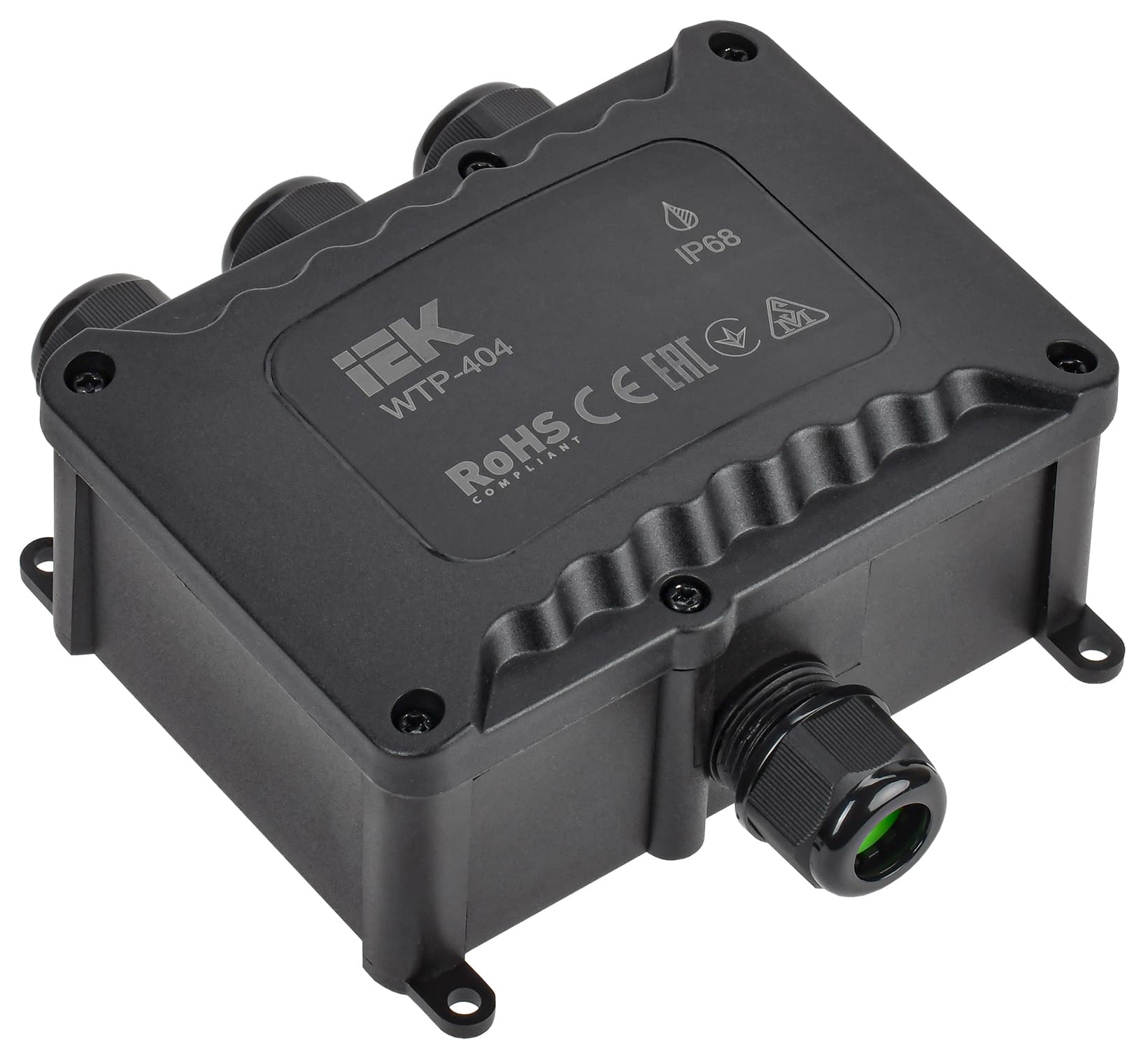 IEK Коробка распределительная герметичная WTP-404 4 ввода IP68