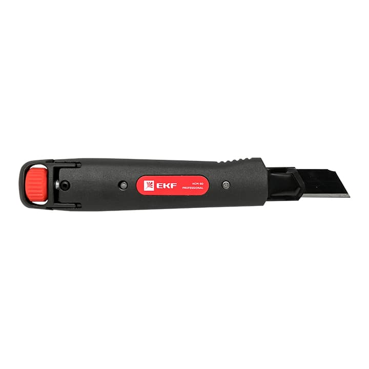 EKF Нож строительно-монтажный 18 мм НСМ-80 (SK4) Heavy Duty (до 60 кг) Professional — миниатюра 12