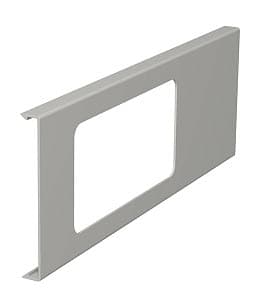 OBO Bettermann Крышка для установки монтажной коробки в кабель-канале WDK 110x300 мм, ПВХ, серый RAL7030 6159370 — миниатюра 2