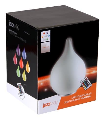 Jazzway Светильник AJ1-RGB-ST09 (капля) пульт ДУ .1023476 — миниатюра 2