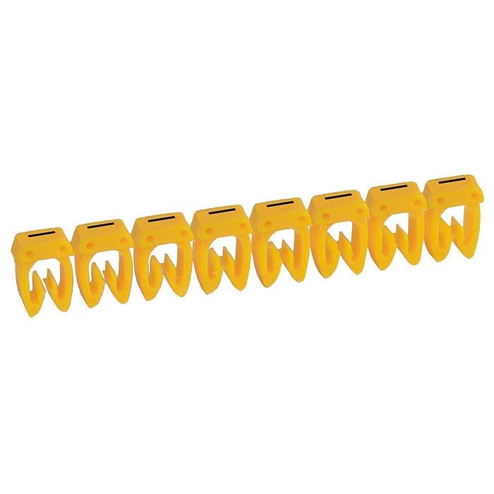 Legrand CAB3 Маркер для кабеля I 1.5-2.5кв.мм. (желтый) (упаковка) 038338 — миниатюра 2